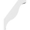 Ekena Millwork 5-in. W x 18-in. D x 24-in. H Funston Architectural Grade PVC Knee Brace BRCP05X18X24FST - alternate 3